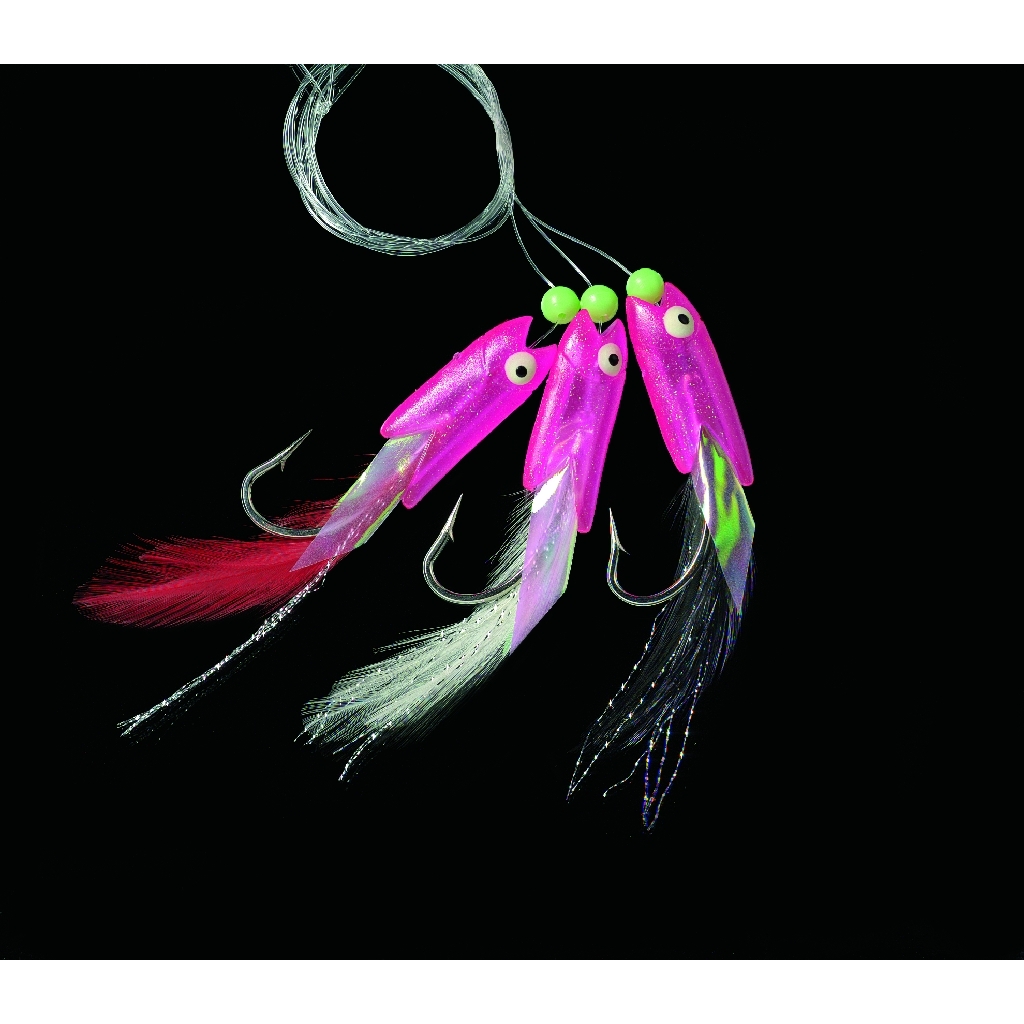 Dorsch-Paternoster 3 Haken pink