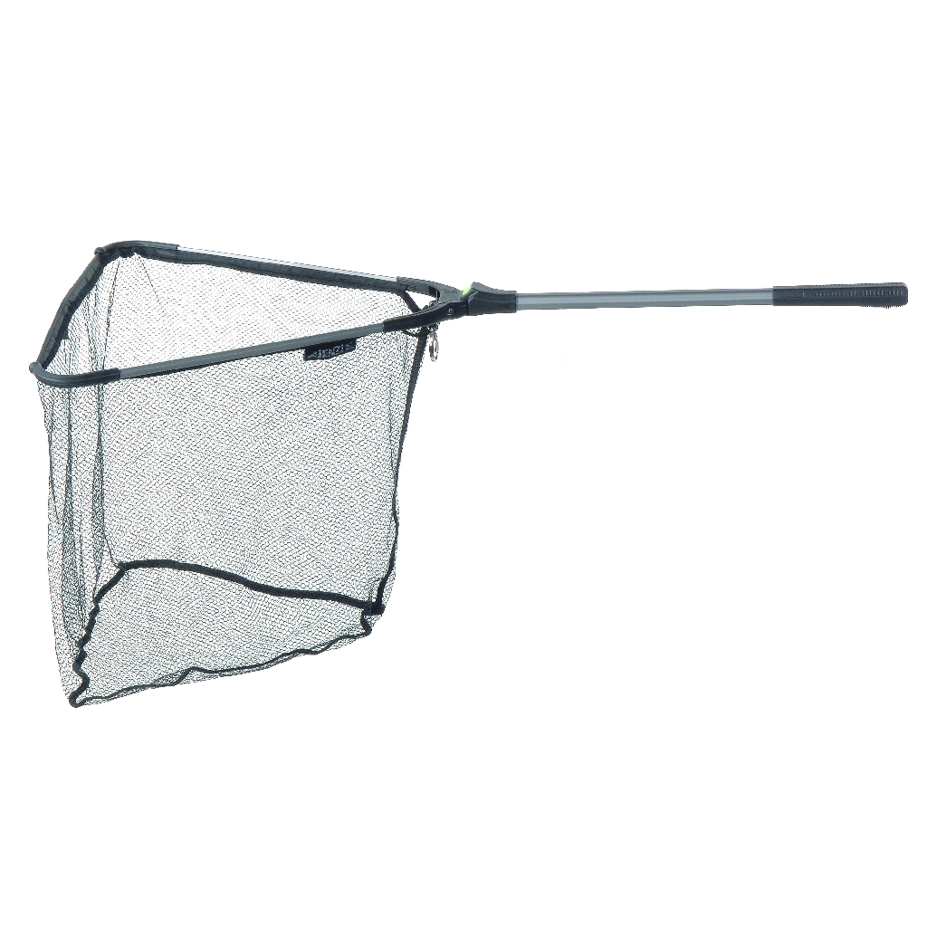 Premium-Unterfangkescher, gummiert, 1-teilig, 45x45cm, Länge 90cm