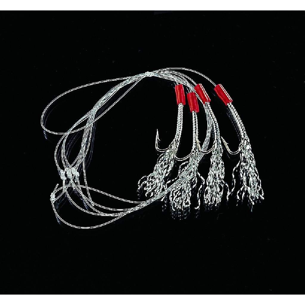 Makrelenvorfach Tinsel 4 Haken
