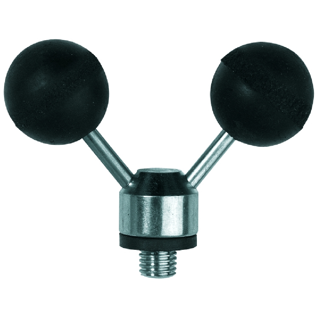 Rutenauflage mit 2 Rubber-Balls