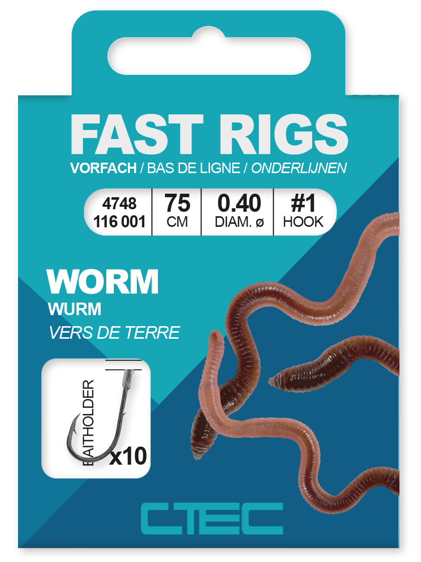 Spro C-TEC Worm Baitholder Angelhaken