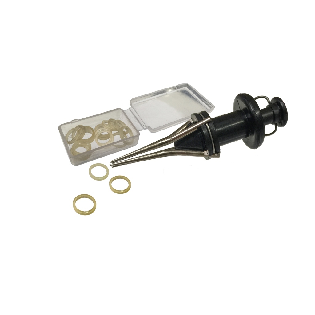 Methode Feeder Pellet-Zange/Gummispreizer