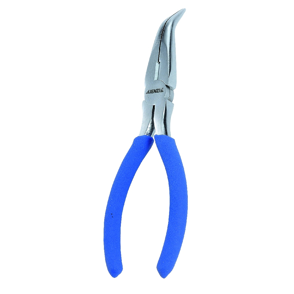 Hakenlöse-Zange, gebogen, 16cm
