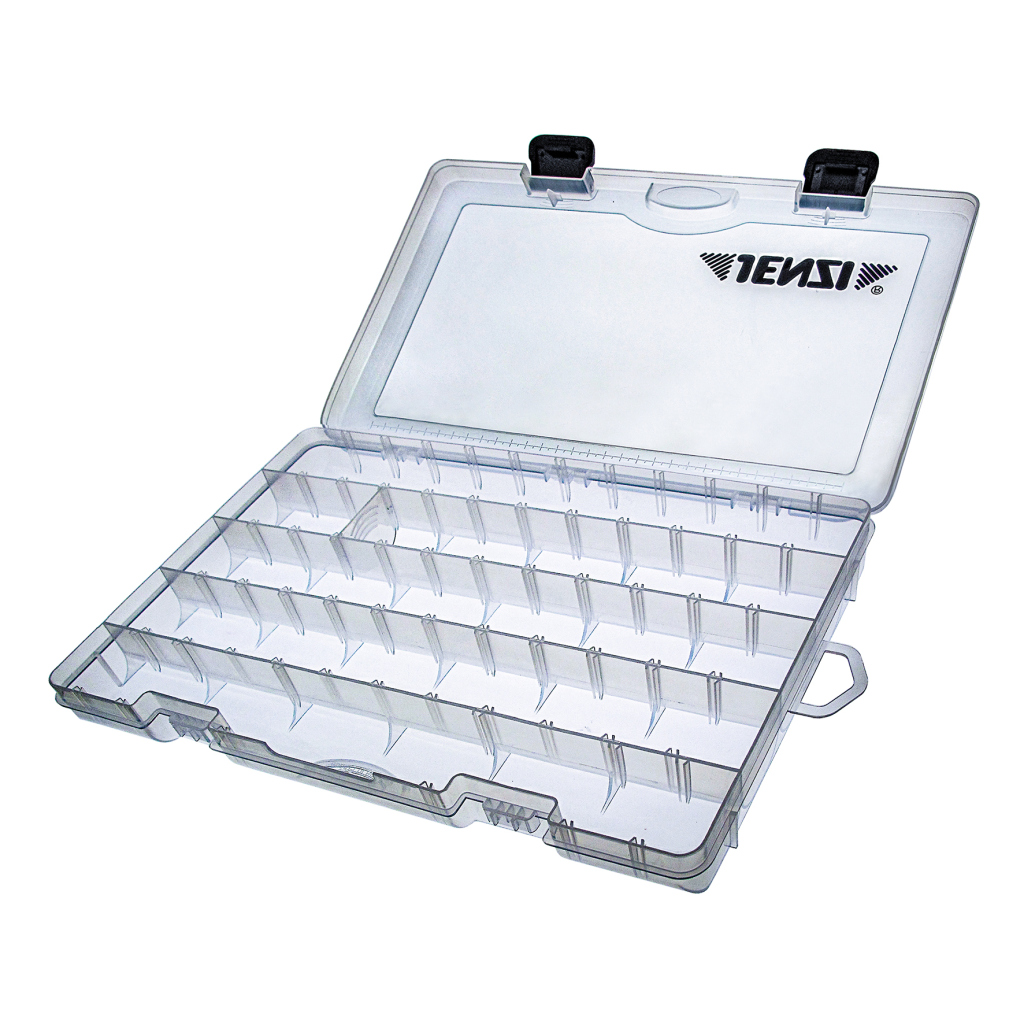 Kst.-Box,blk/smok flat 355x230