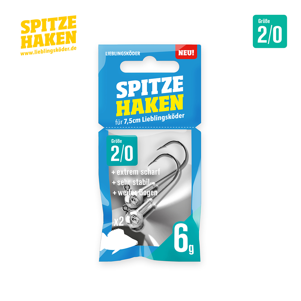 Lieblingsköder Spitze Haken 2/0
