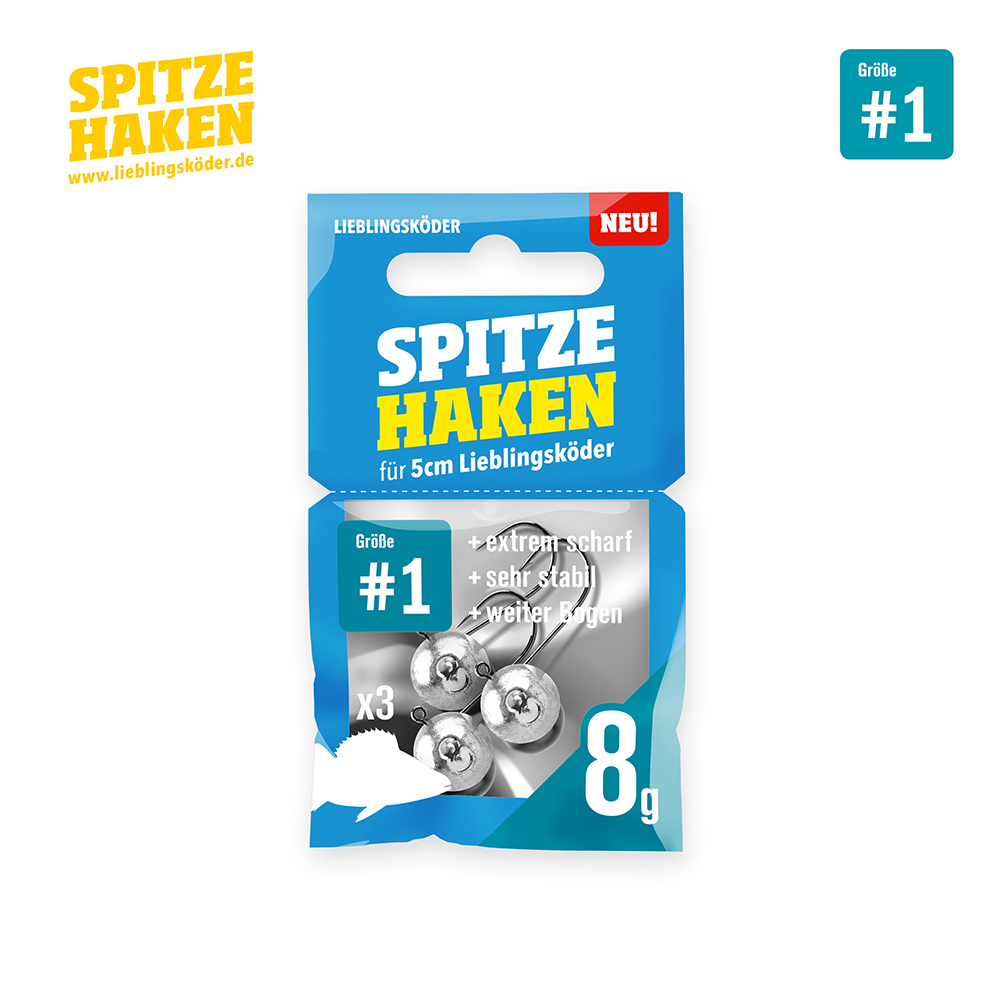 Lieblingsköder Spitze Haken #8